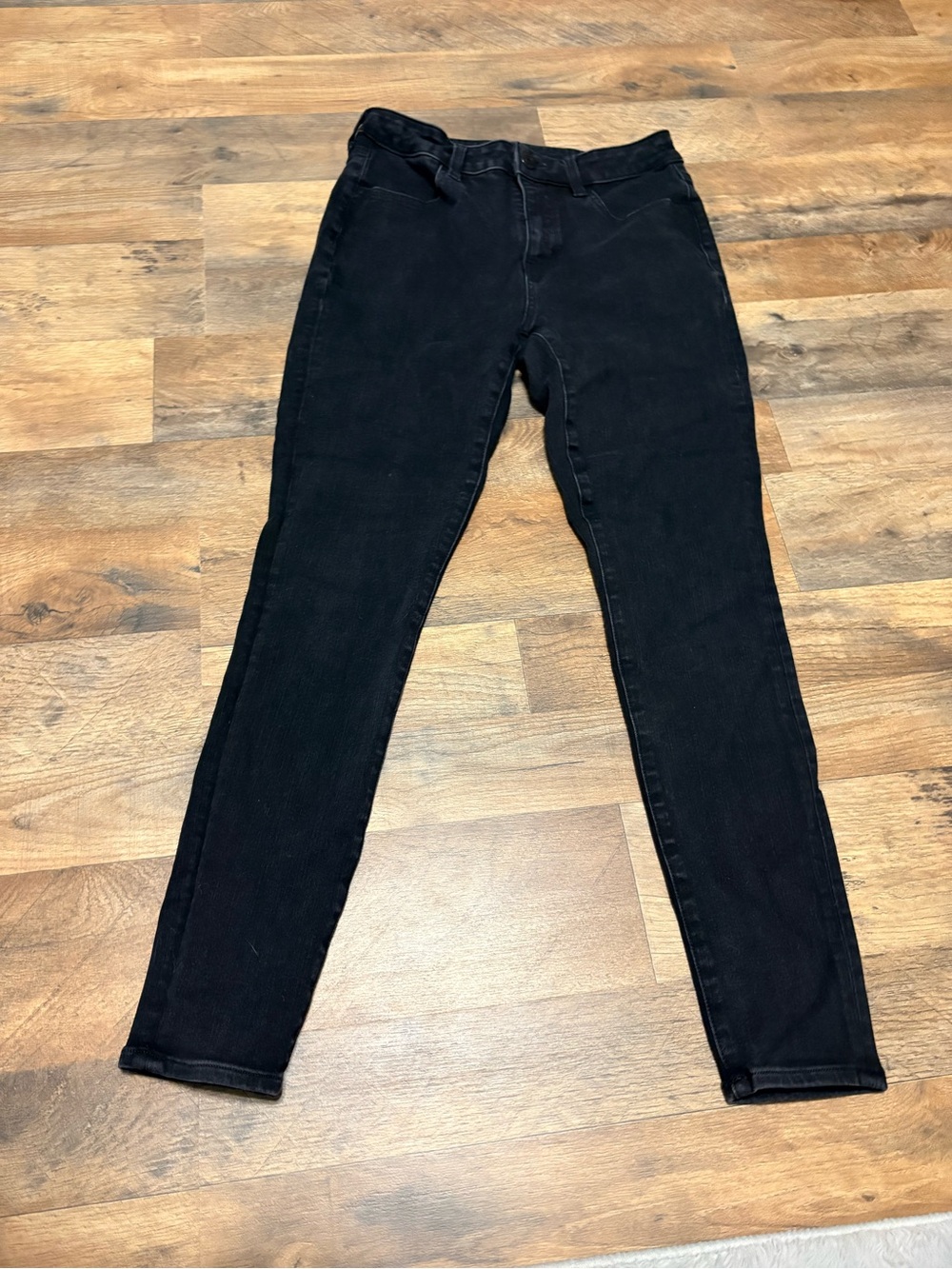 American Eagle Dream Stretch Black Skinny Jeans Women’s Size 6 Regular